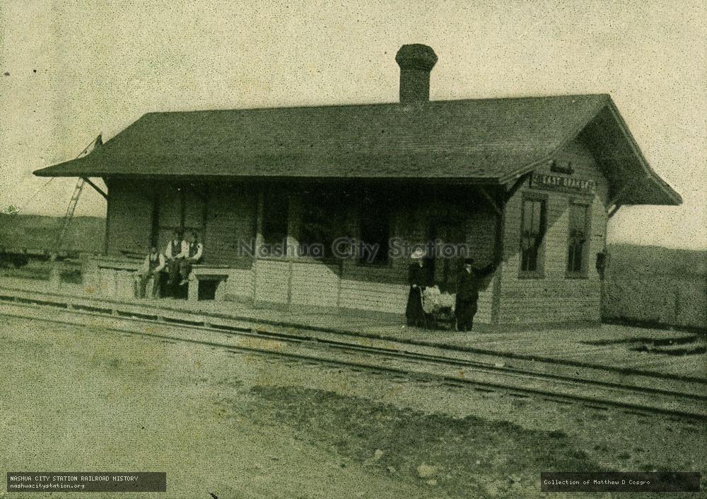 Postcard: Station, East Granby, Connecticut